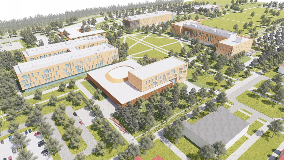 Campus plan for the Army Cyber Center of Excellence, Fort Gordon